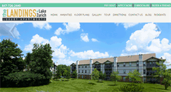 Desktop Screenshot of landings-homes.com